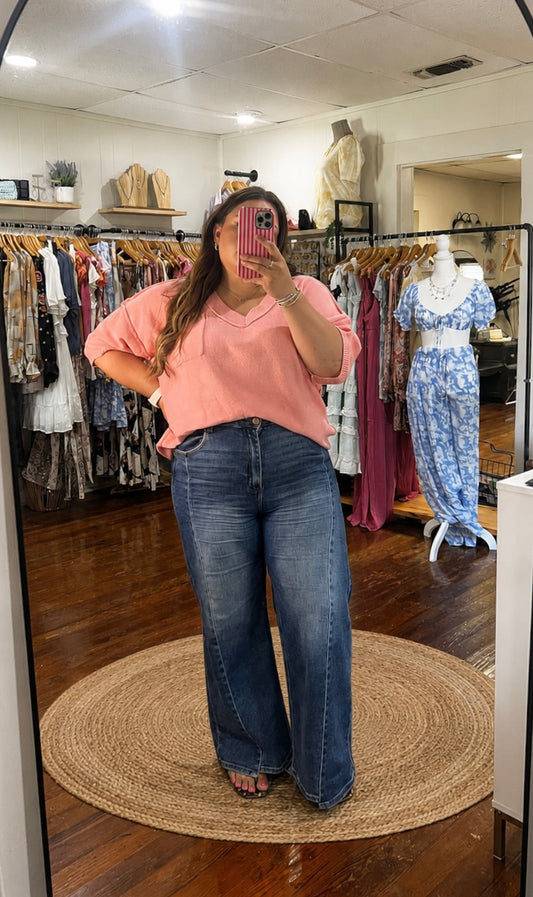 Blushing Petal Sweater 🌸
